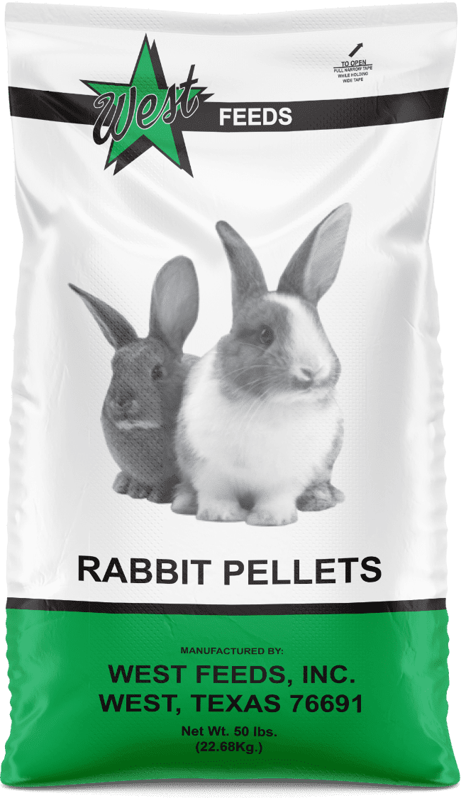 Rabbit Pellet Feed West Feeds Inc